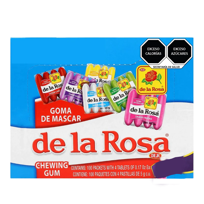 DLR CHICLE 4P 1/60pz (Caja:40dsp)