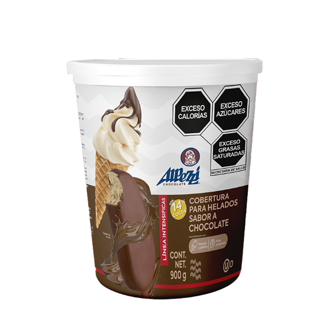 ALPEZZI COBERTURA CHOCOLATE 1/900gr (Caja:9pzs)