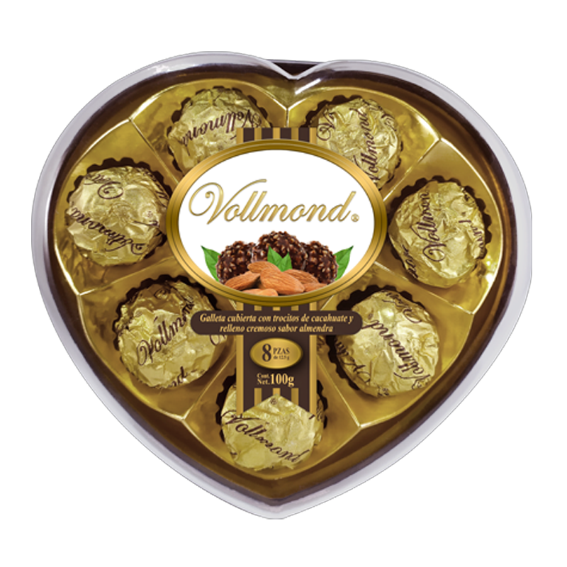 AZTECA VOLLMOND CORAZON 1/8pzs (Caja:36dsp)