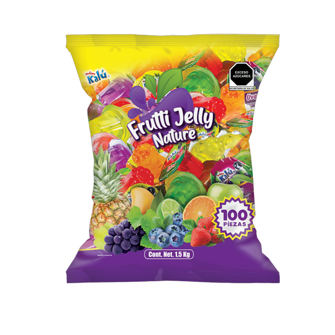 AZTECA MINI GELATINA KALU 1/100pzs (Caja:6vit)