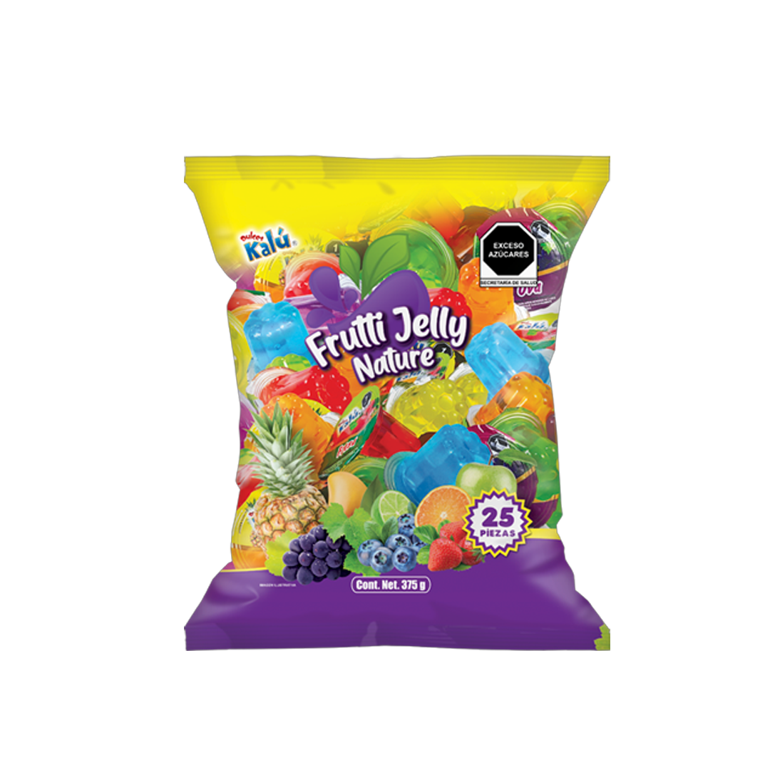 AZTECA MINI GELATINA KALU 1/25pzs (Caja:24dsp)