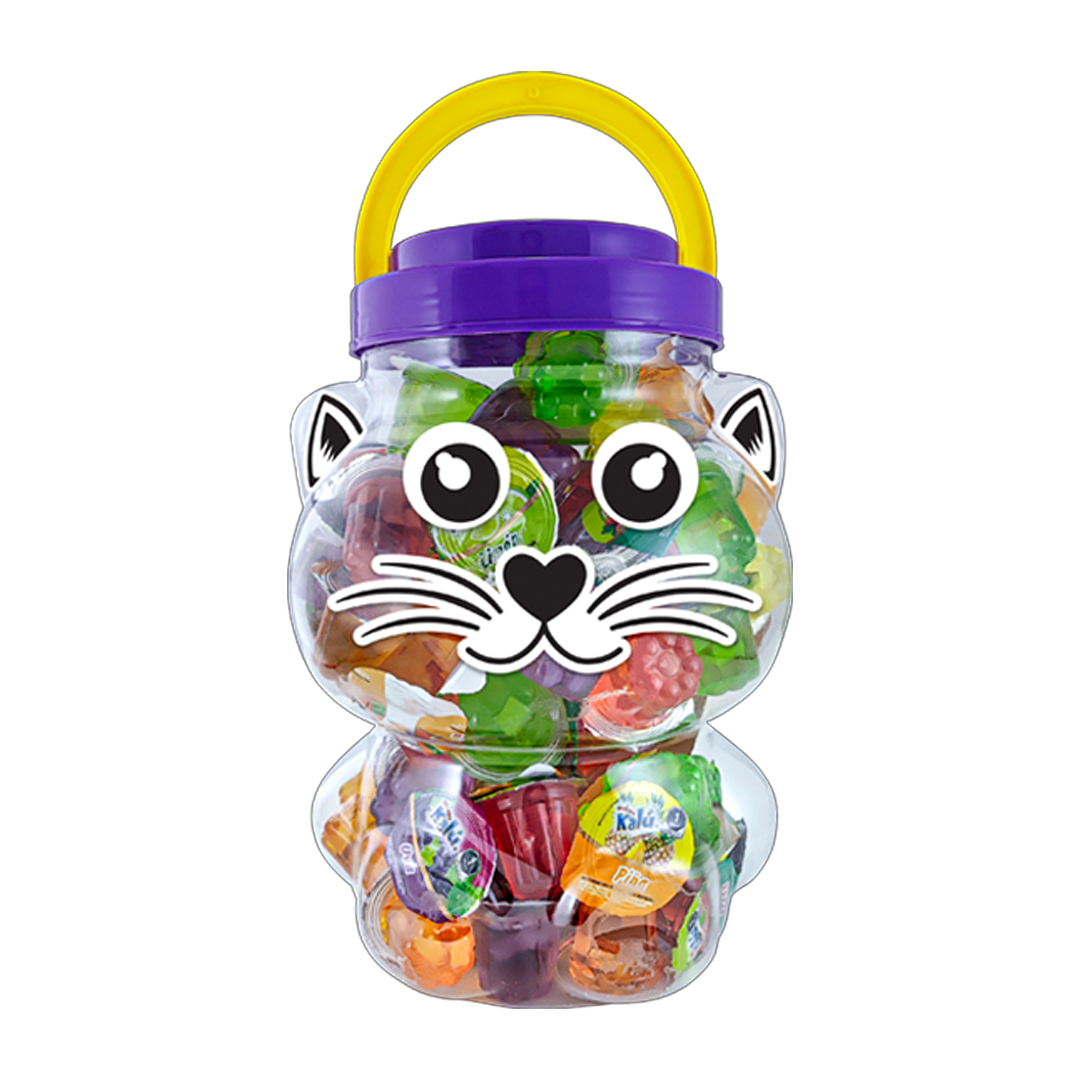 AZTECA MINI GELATINA GATO F 1/100pz (Caja:6dsp)