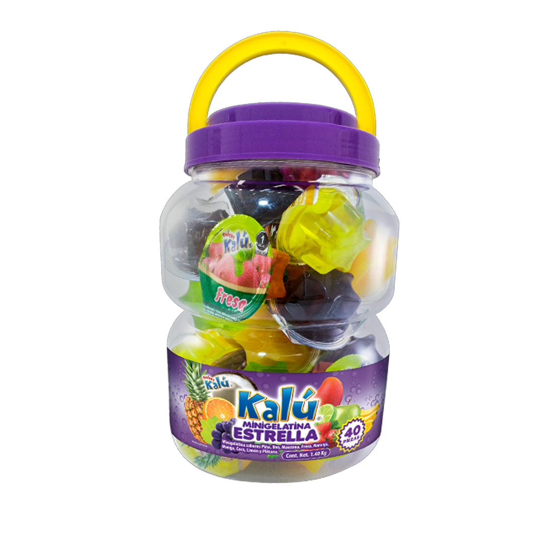 AZTECA MINI GELATINA ESTRELLA 1/40pz (Caja:6bl)