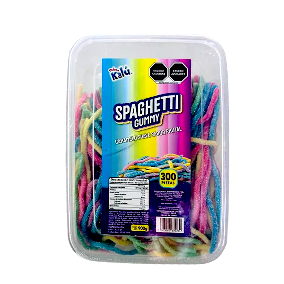 AZTECA SPAGUETTI GUMMY 1/300pzs (Caja:12dsp)