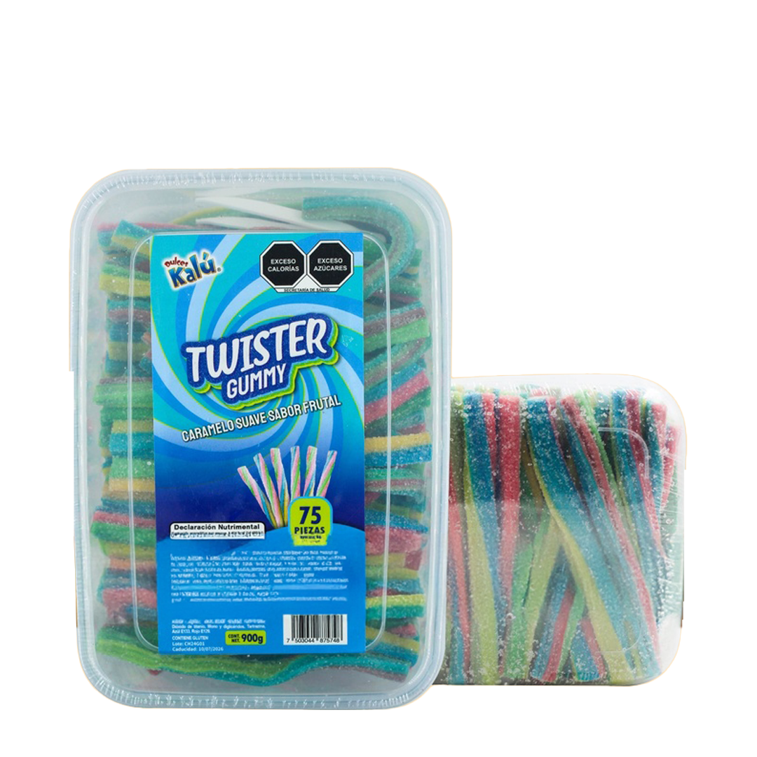 AZTECA TWISTER GUMMY 1/75pzs (Caja:12dsp)