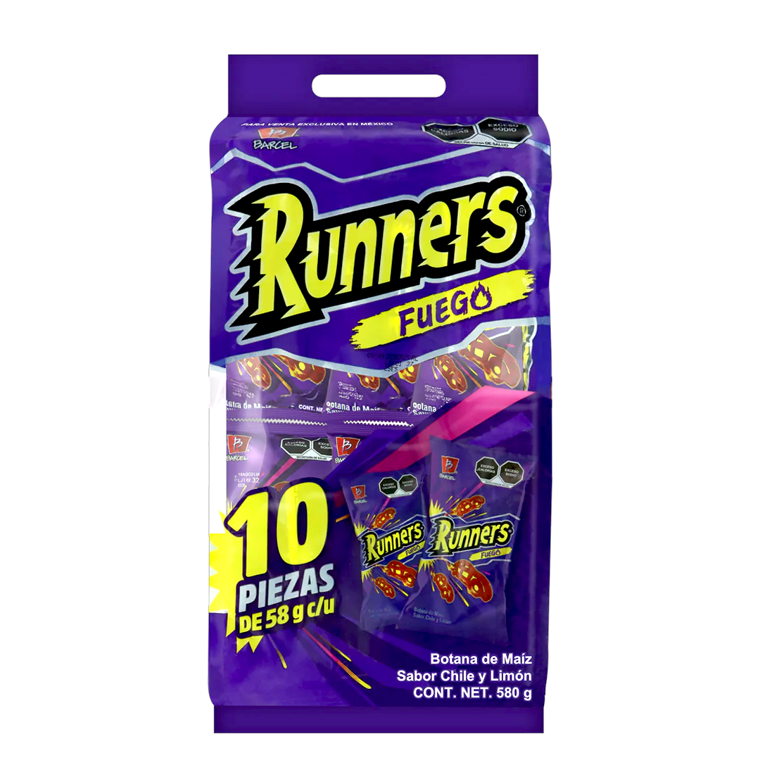 BARCEL RUNERS FUEGO 1/10pz (Caja:7dsp)
