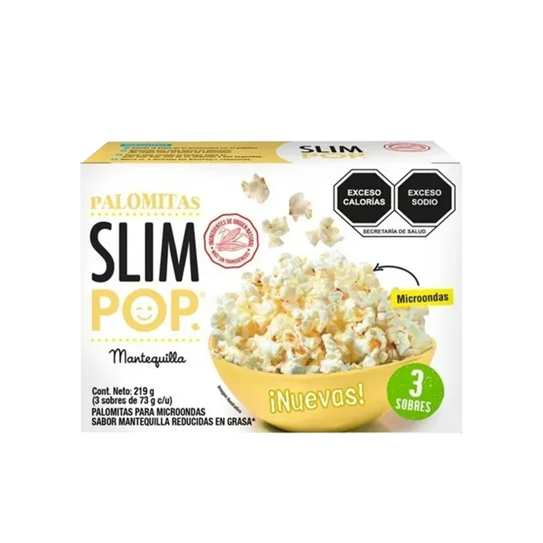 SLIM POP MICRO 3PACK MATEQ 1/219G (Caja:12pzs)