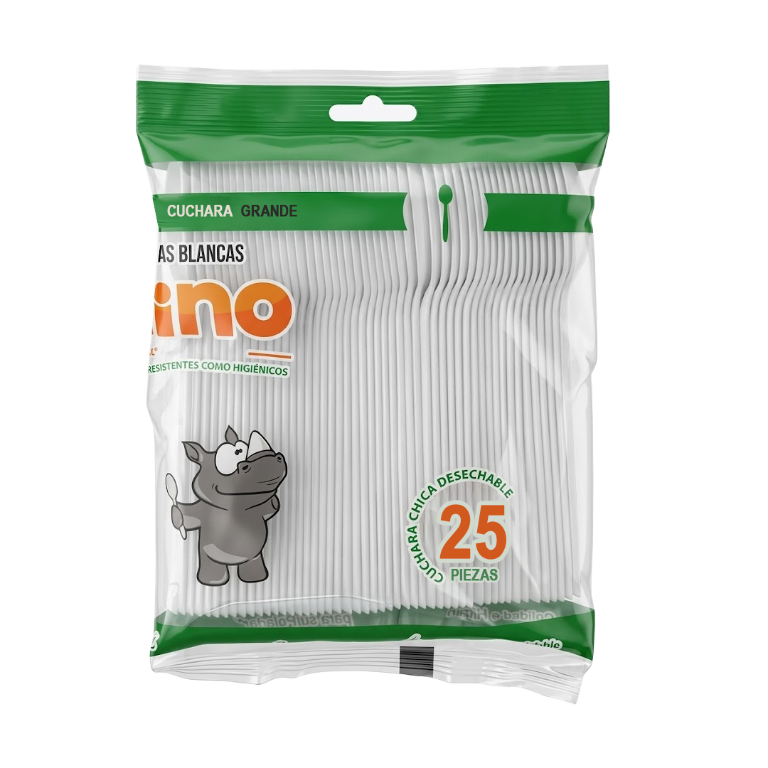 ALEXA CUCHARA BLANCO GRANDE 1/25 (CAJA:40PZAS)
