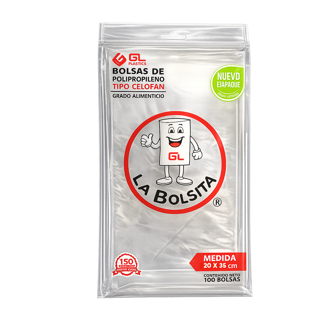 ALEXA BOLSIPACK LATRL20X35 1/100pz (Caja:20paq)