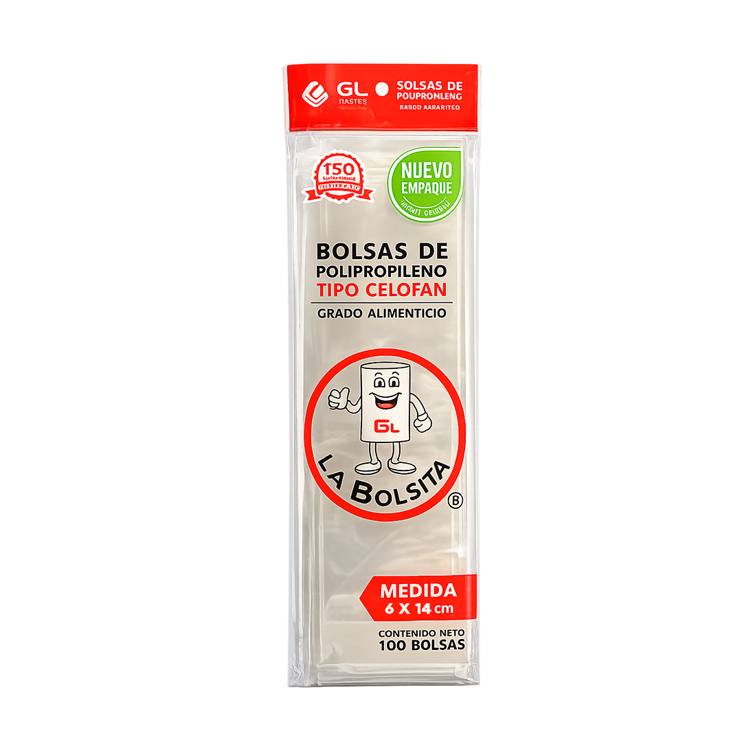 ALEXA BOLSIPACK LATRL6X14 1/100pz (Caja:200paq)