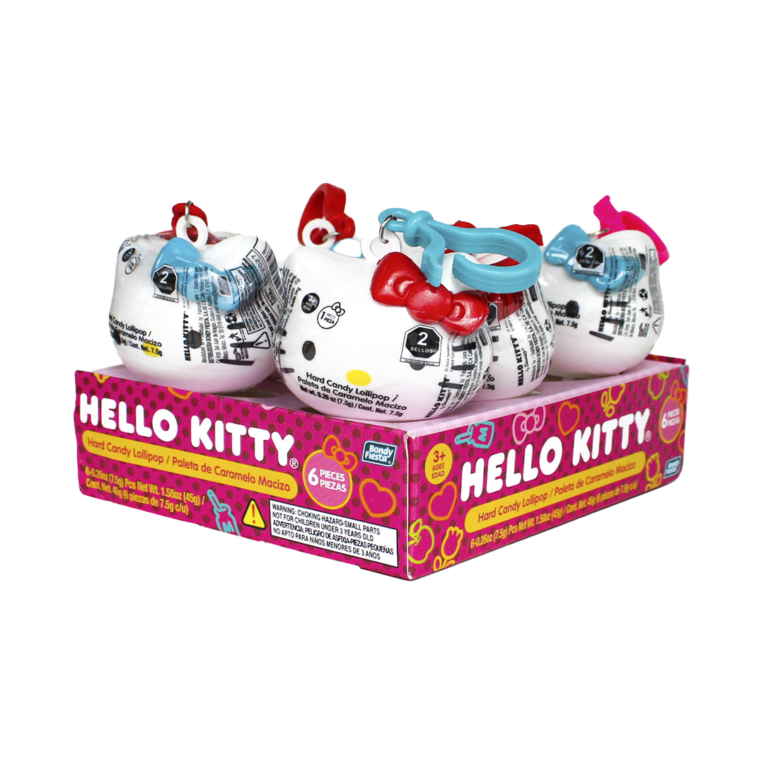 BONDY PORTA PALETA. HELLO KITTY 1/6pzs (Caja:15dsp)