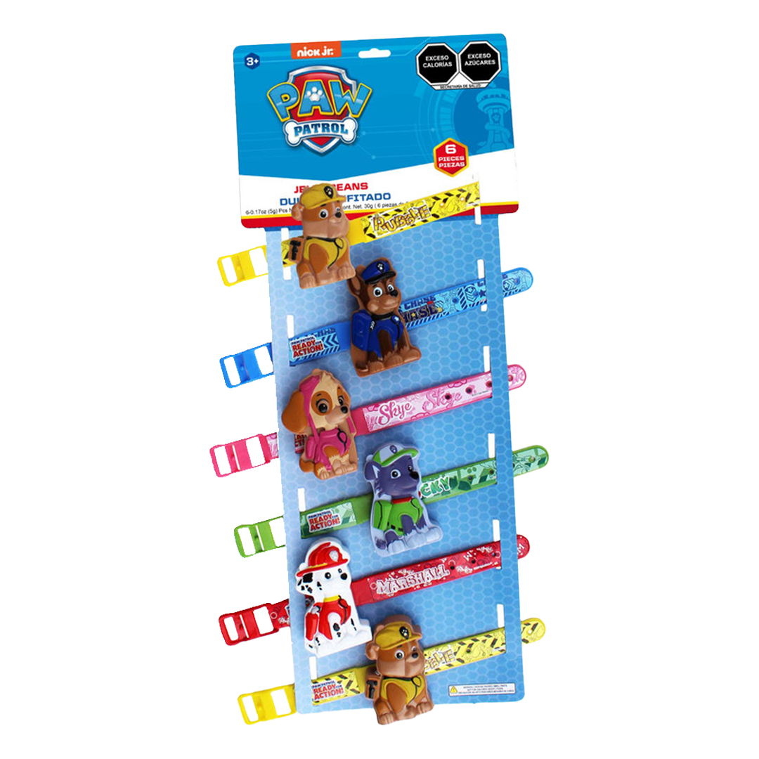 BONDY RELOJ  PAW PATROL 1/6pzs (Caja:20dsp)