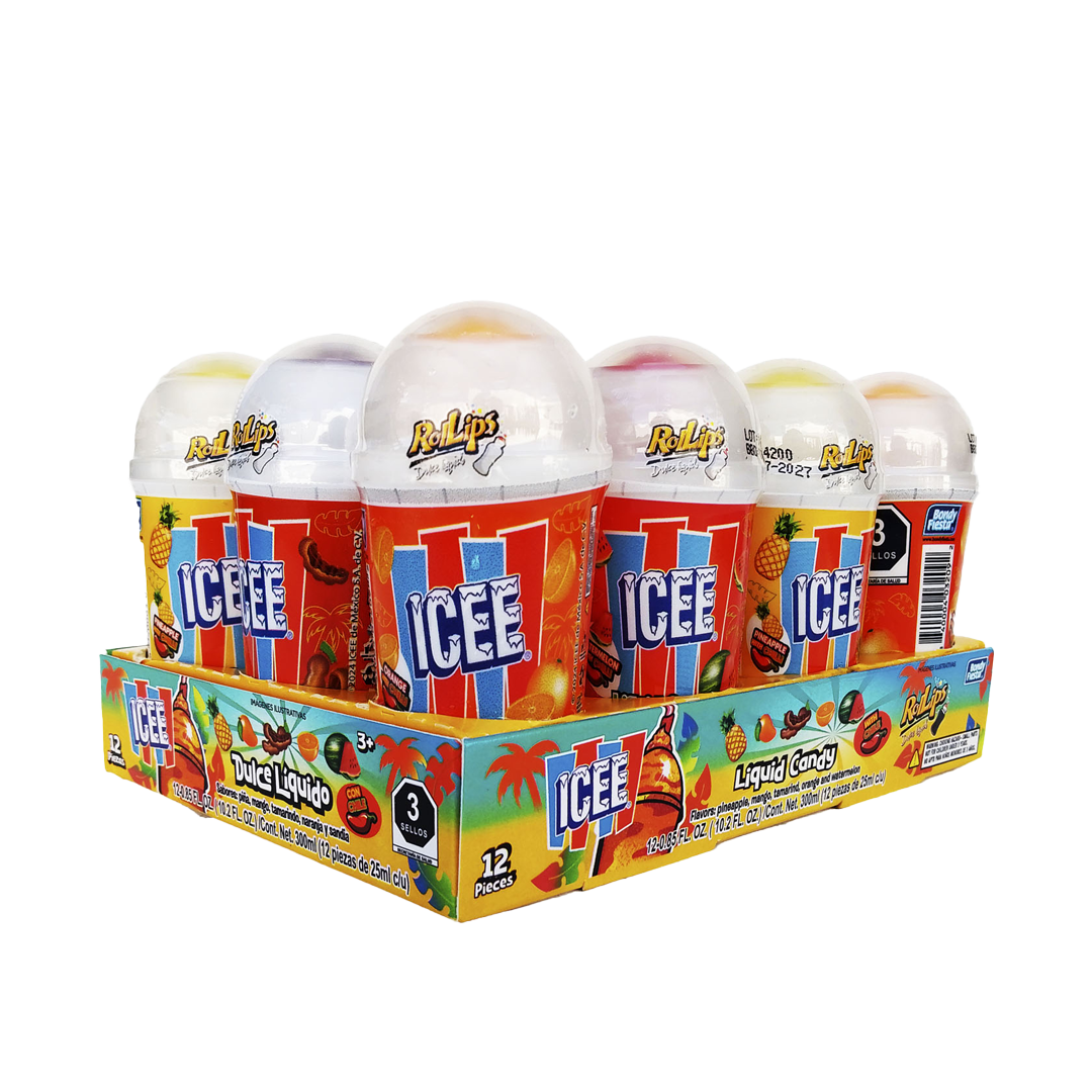 BONDY ROL LIPS ICEE TROPIC 1/12pzs (Caja:24dsp)