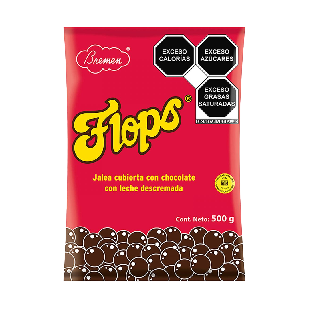 BREMEN FLOPS CHICO 1/500gr (Caja:20pzs)