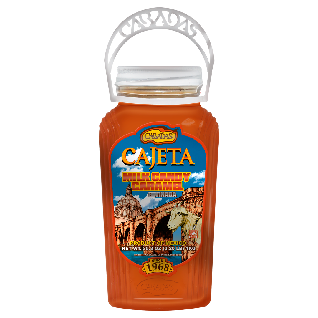 CABADA CAJETA ENVINADA FRASCO 1/1K (Caja:12pz)