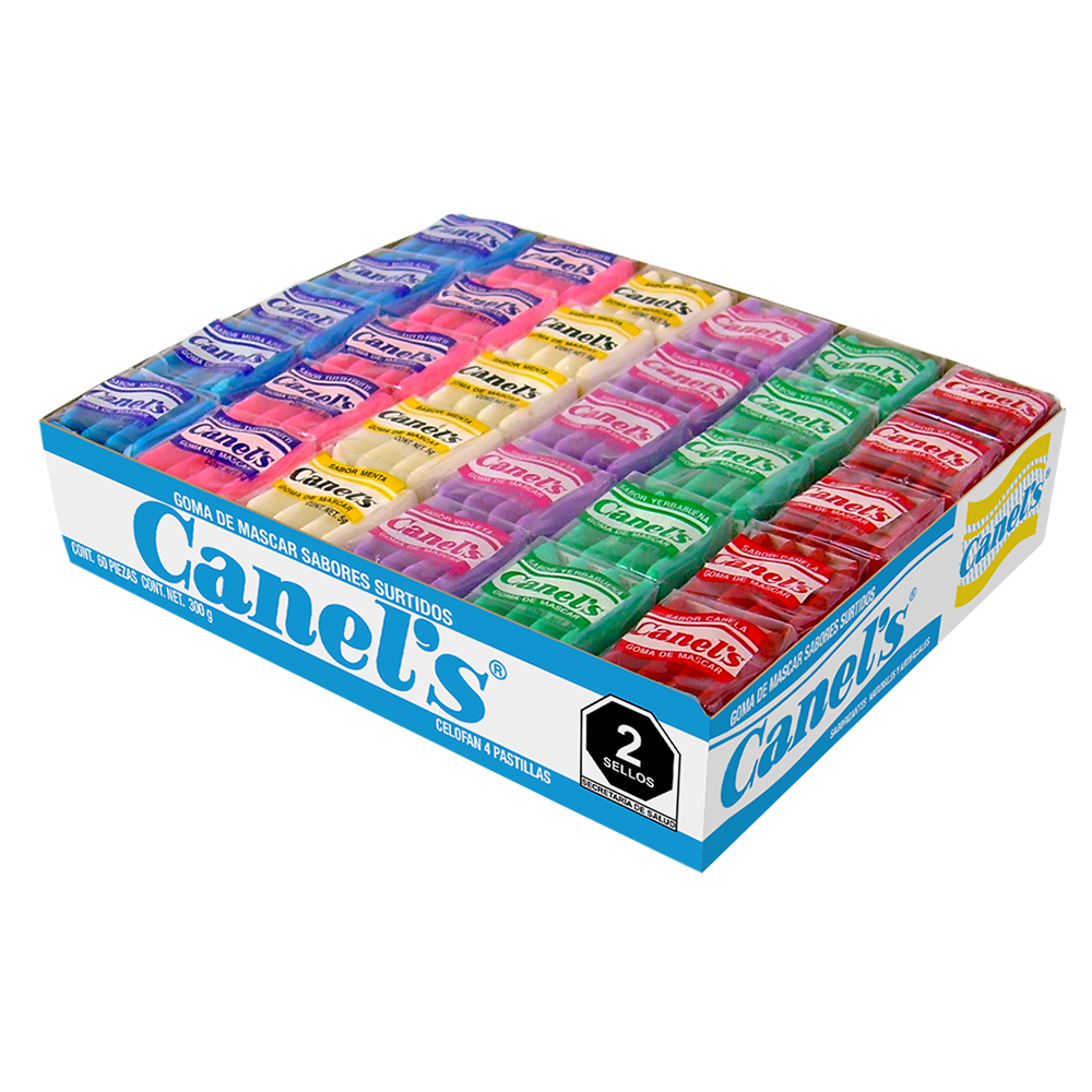 CANEL'S 4PCELOFAN SDO 1/60pz (Caja:40dsp)