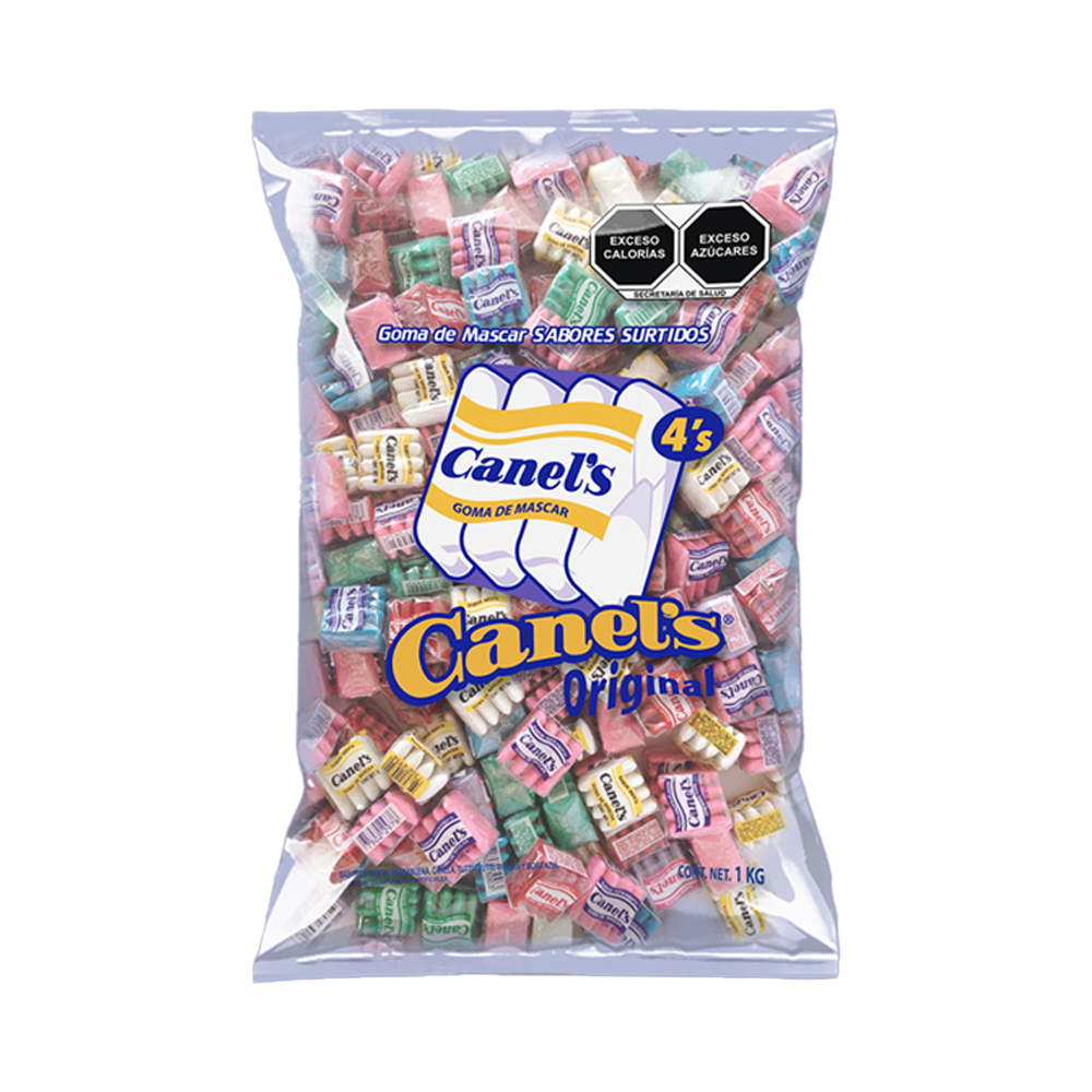 CANEL'S 4PCELOFAN SDO 1/1K (Caja:10bl)