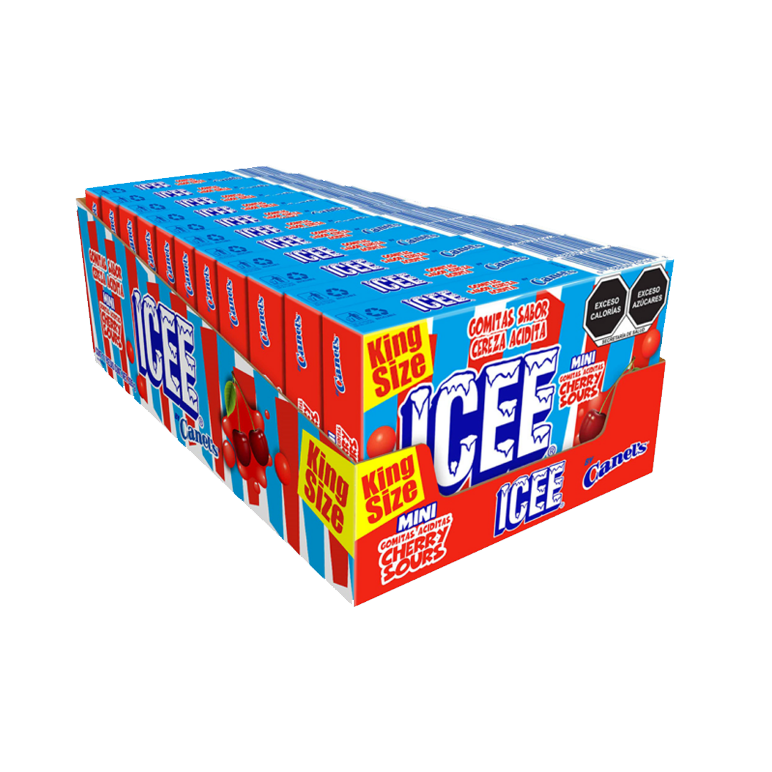 CANEL'S ICEE CHERRY KINGSIZE 1/11pz (Caja:6dsp)