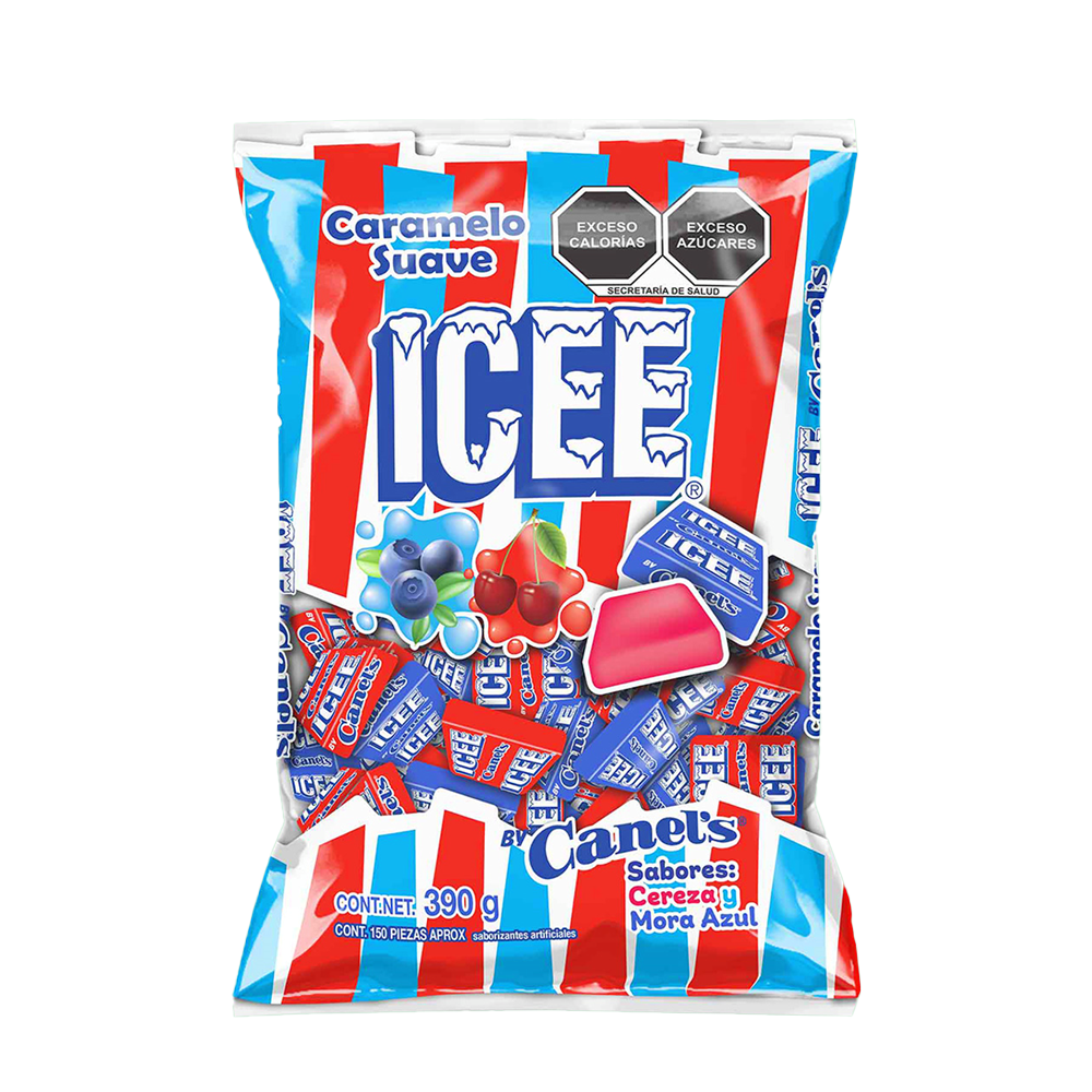 CANEL'S ICEE CARAMELO SUAVE 1/150pz (Caja:24dsp)