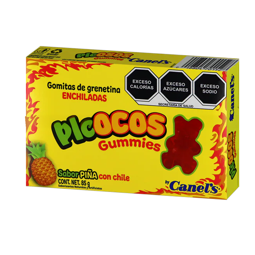 CANELS PICOSOS GOM PIÑA CHILE 1/11pzs (Caja:6dsp)