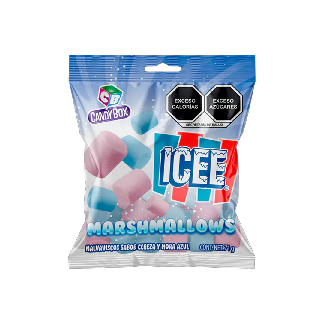 CANDY BOX MARSHMALLOWS 1/71gr (Caja:50pz)