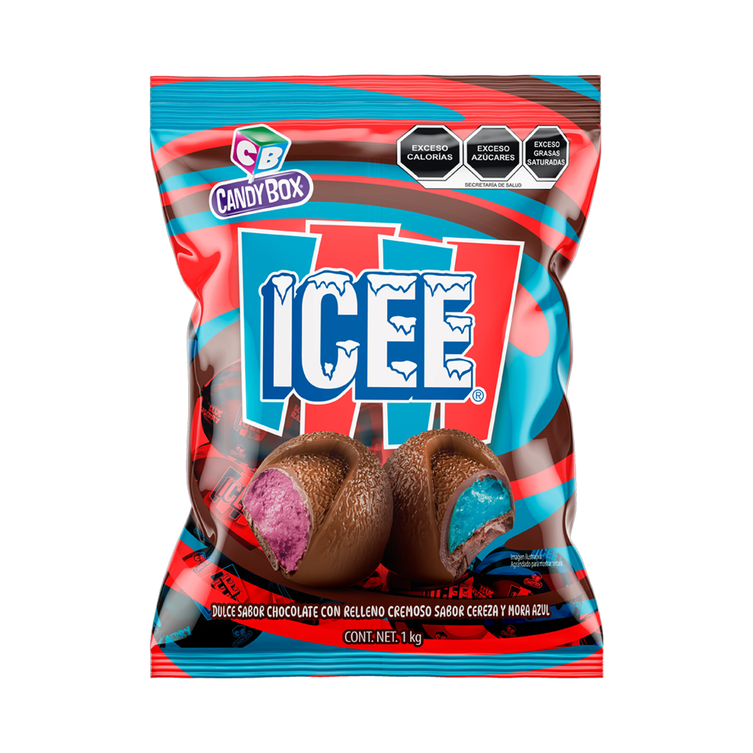 CANDY BOX ICEE CHOCOLATE 1/1K (Caja:8bl)