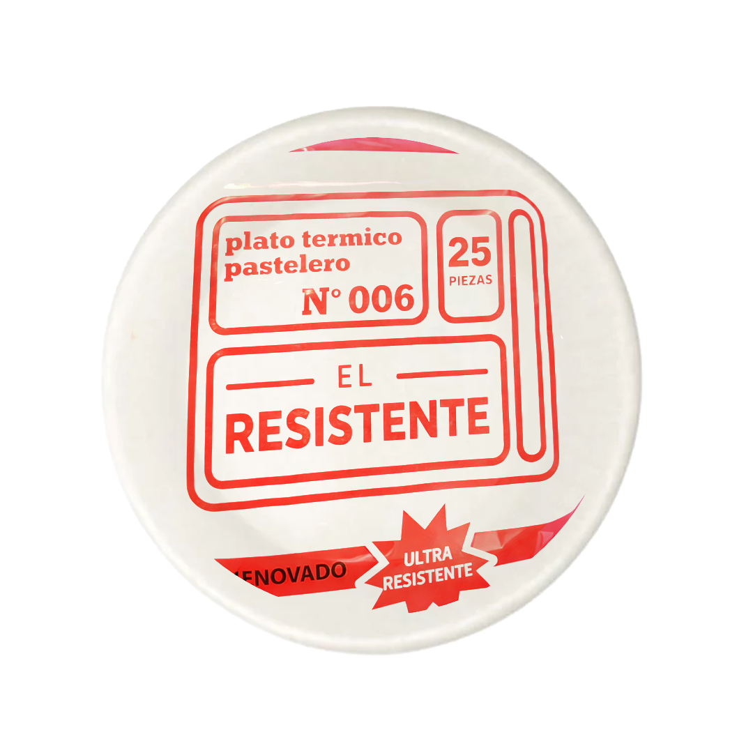 CHIMEX PLATO PASTELERO 1/25pzs (Caja: 20dsp)