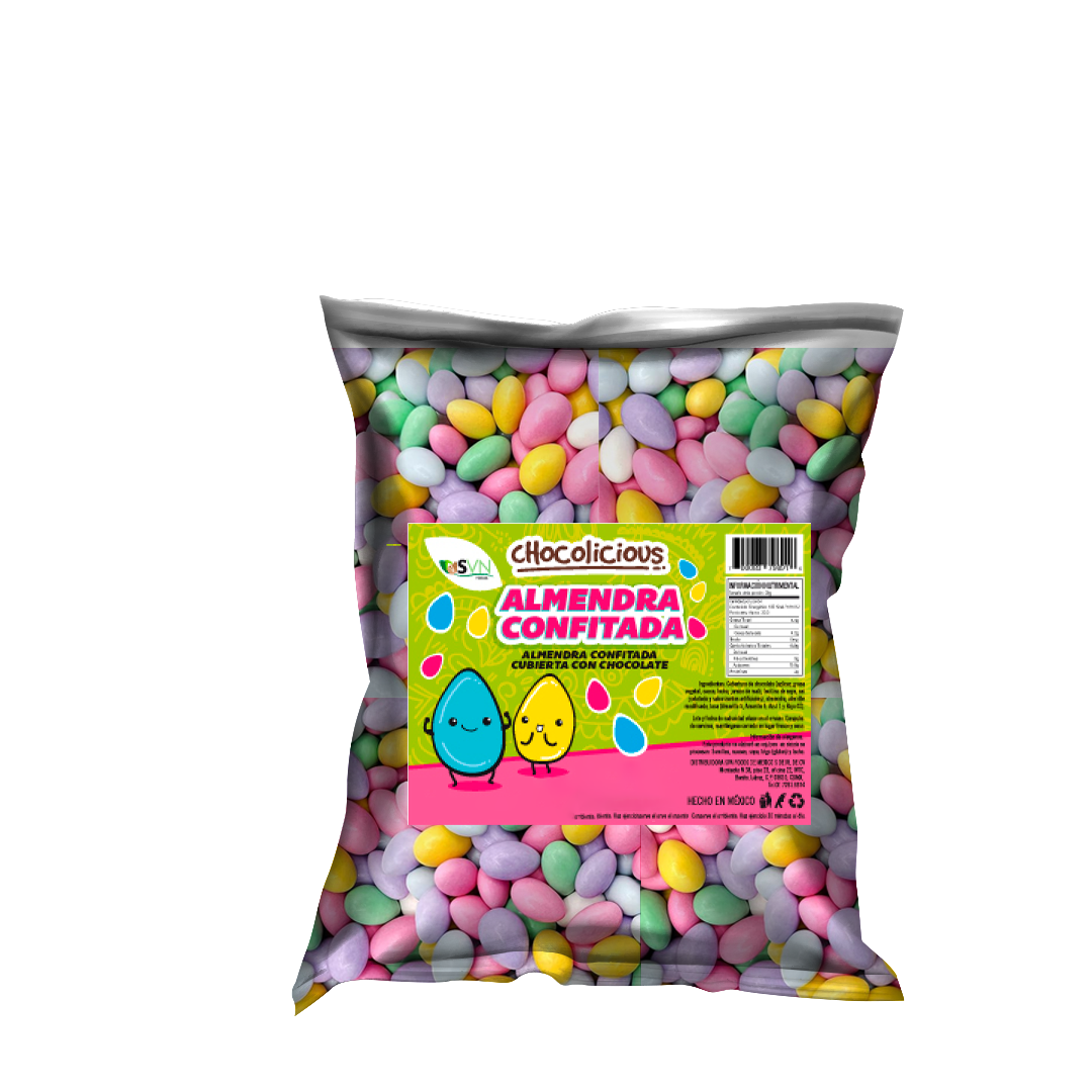 CHOCOLICIOUS ALMENDRA CONFITADA 1/10