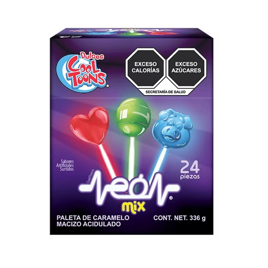 COOL PAL NEON MIX 1/24pz (Caja:24dsp)