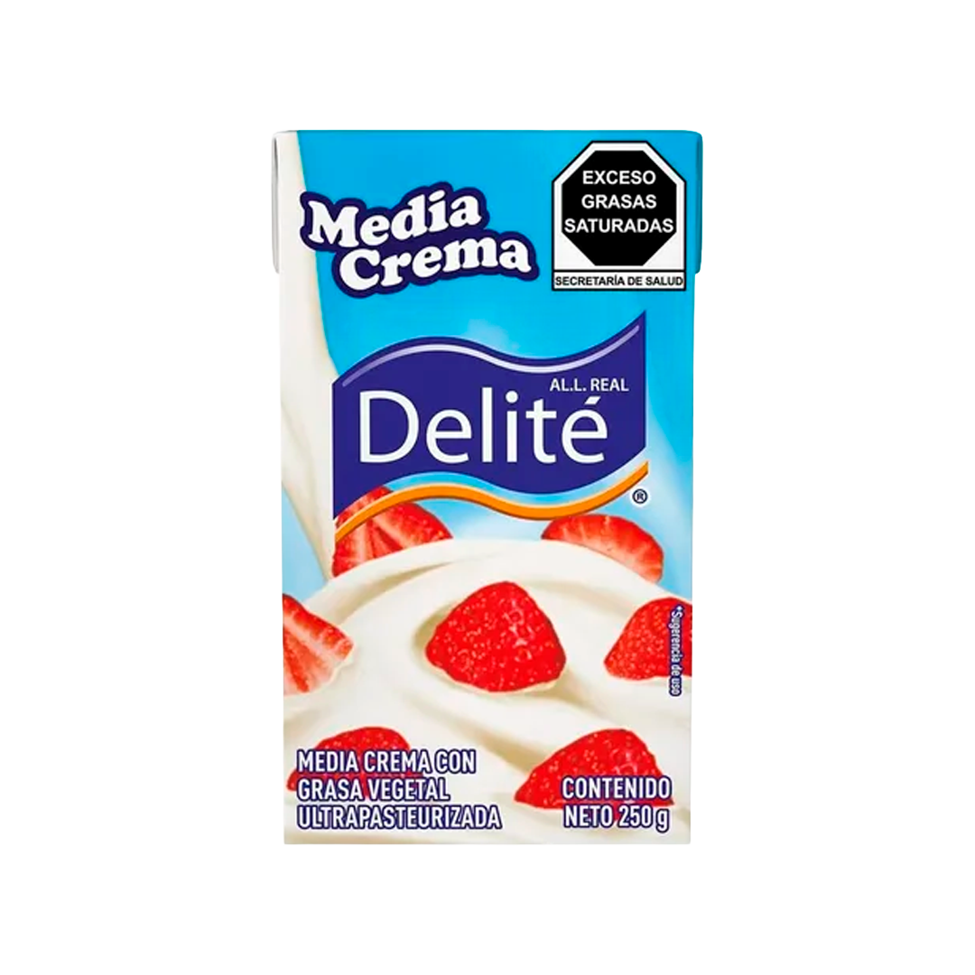 DELITE MEDIA CREMA 27/250ML