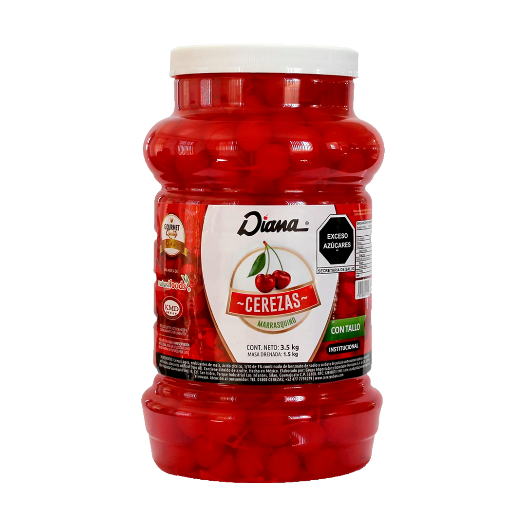 DIANA CEREZA C/TALLO INT 1/3.4K (Caja:4pzs)