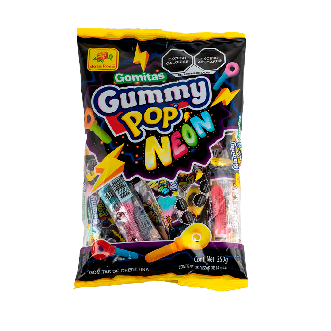 DLR GUMMY POP NEON 1/25pz (Caja:21dsp)