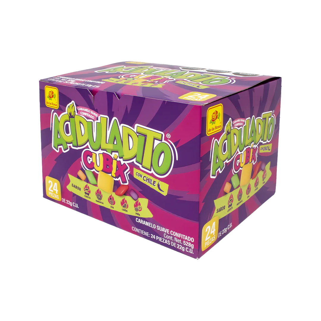 DLR CARAMELO ACID CUBIX CHILE 1/24pz (Caja:16dsp)