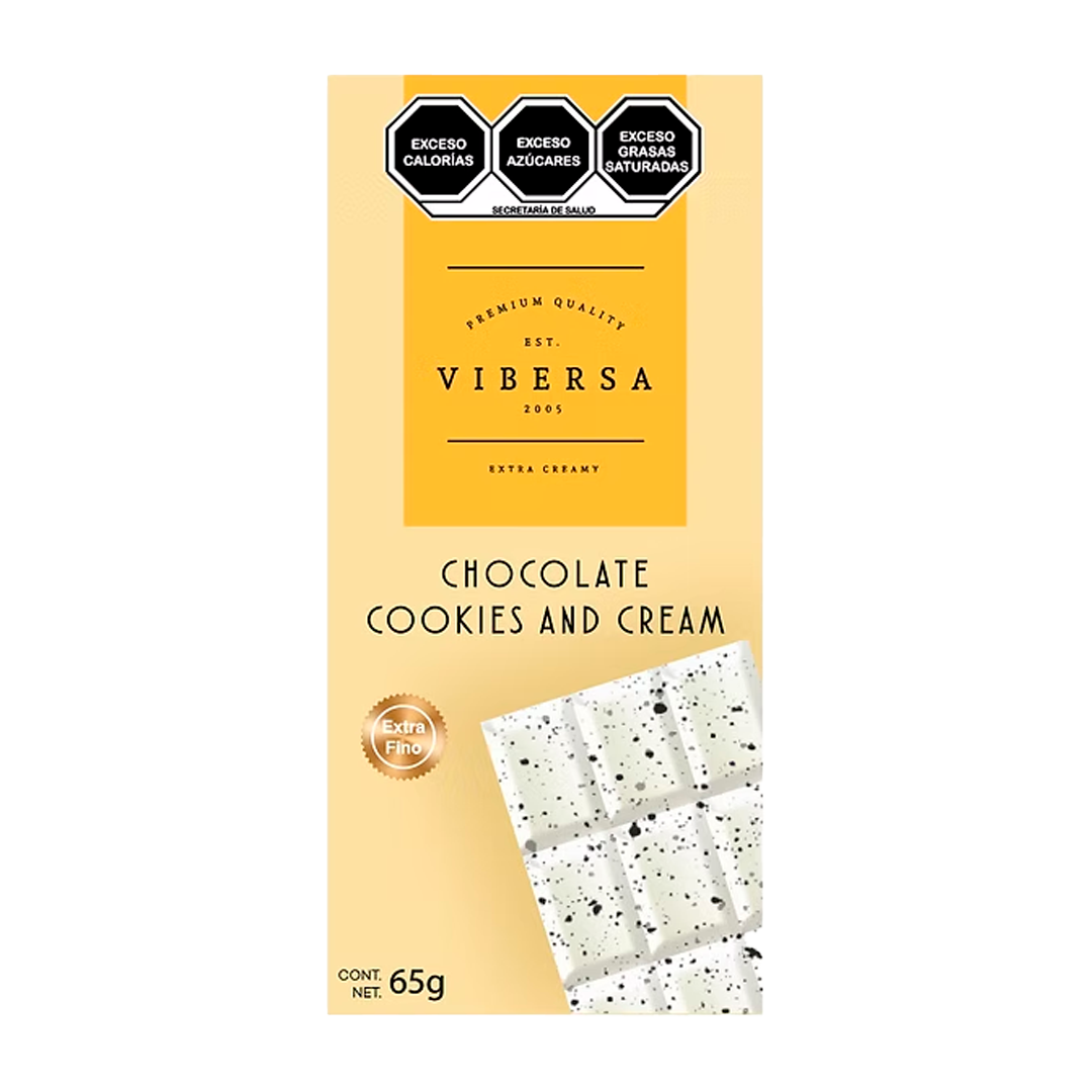 DEVIBERSA TAB. COOKIES&CREAM 1/80G (Caja:50pzs)