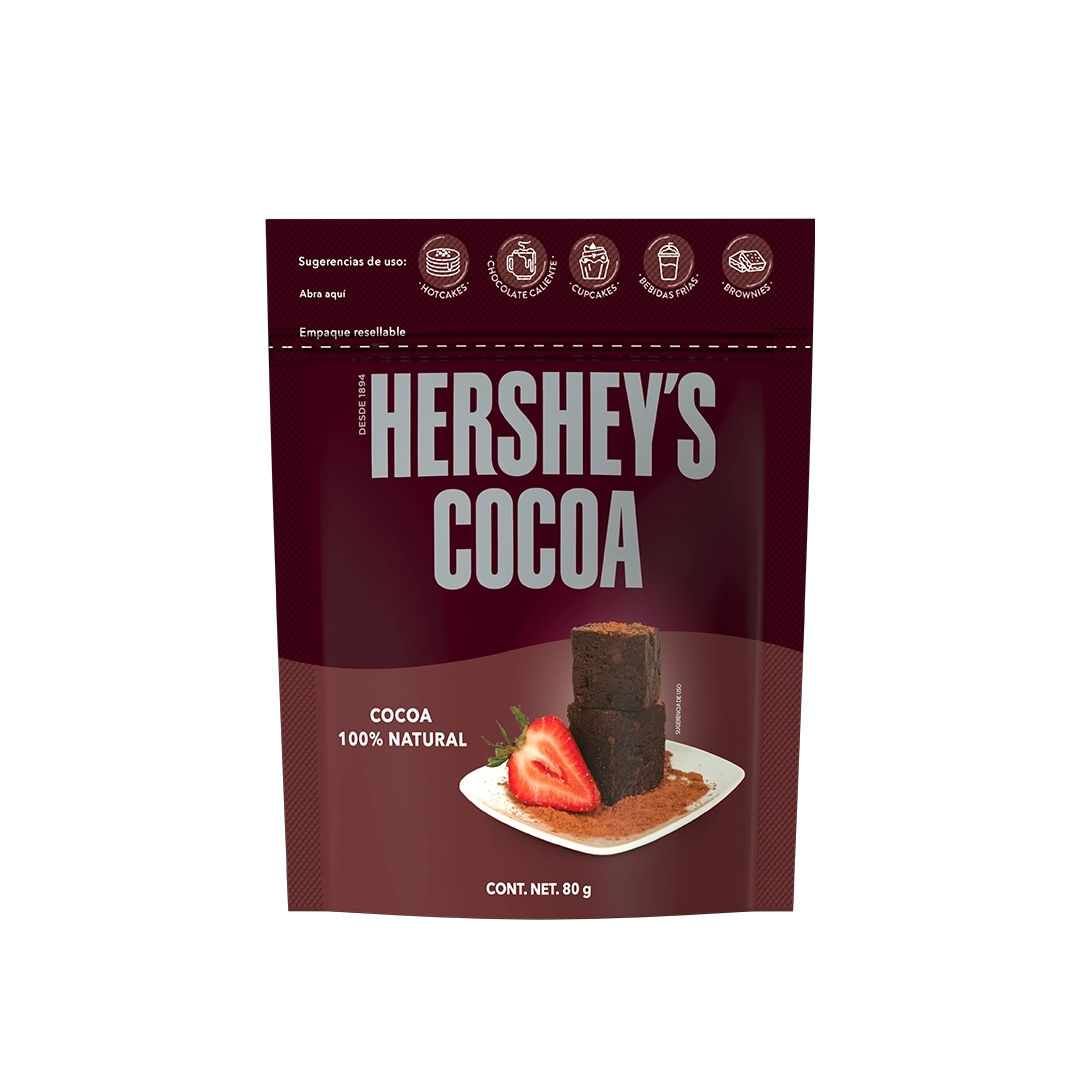 HSY COCOA BOLSA 1/80gr (Caja:8pz)