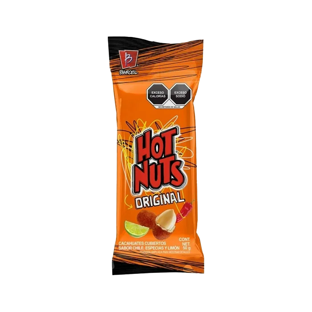 BARCEL HOT NUTS 1/50grs (Caja:62pzs)