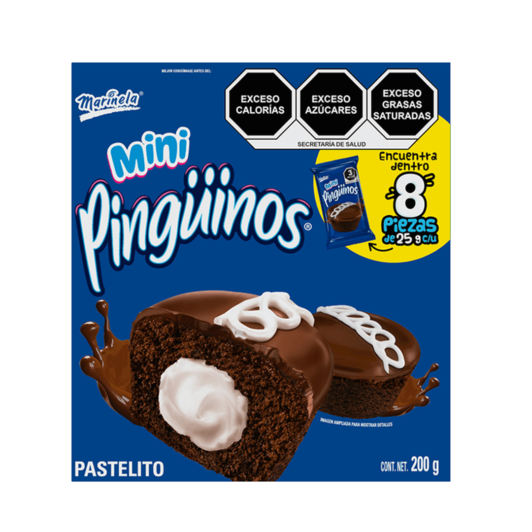 MARINELA MINI PINGÜINO 1/8pz (Caja:10dsp)