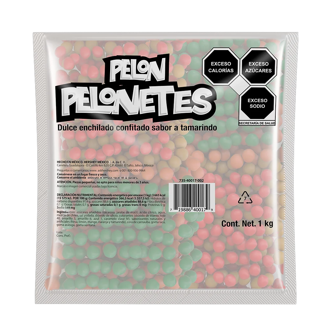 HSY PELONETES BOLSA 1/1K (Caja:5dsp)