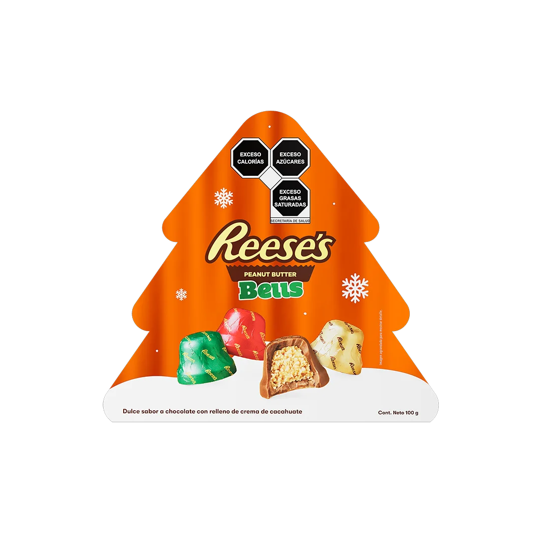 HSY REESES BELLS 1/100G (CAJA:6PZAS)