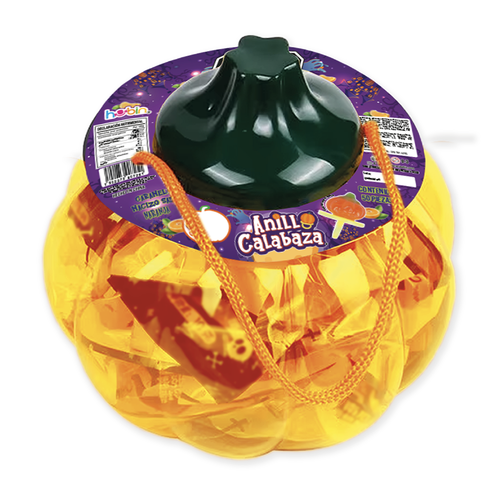 HUBIN ANILLO CALABAZA 1/50pzs (caja:12dsp)