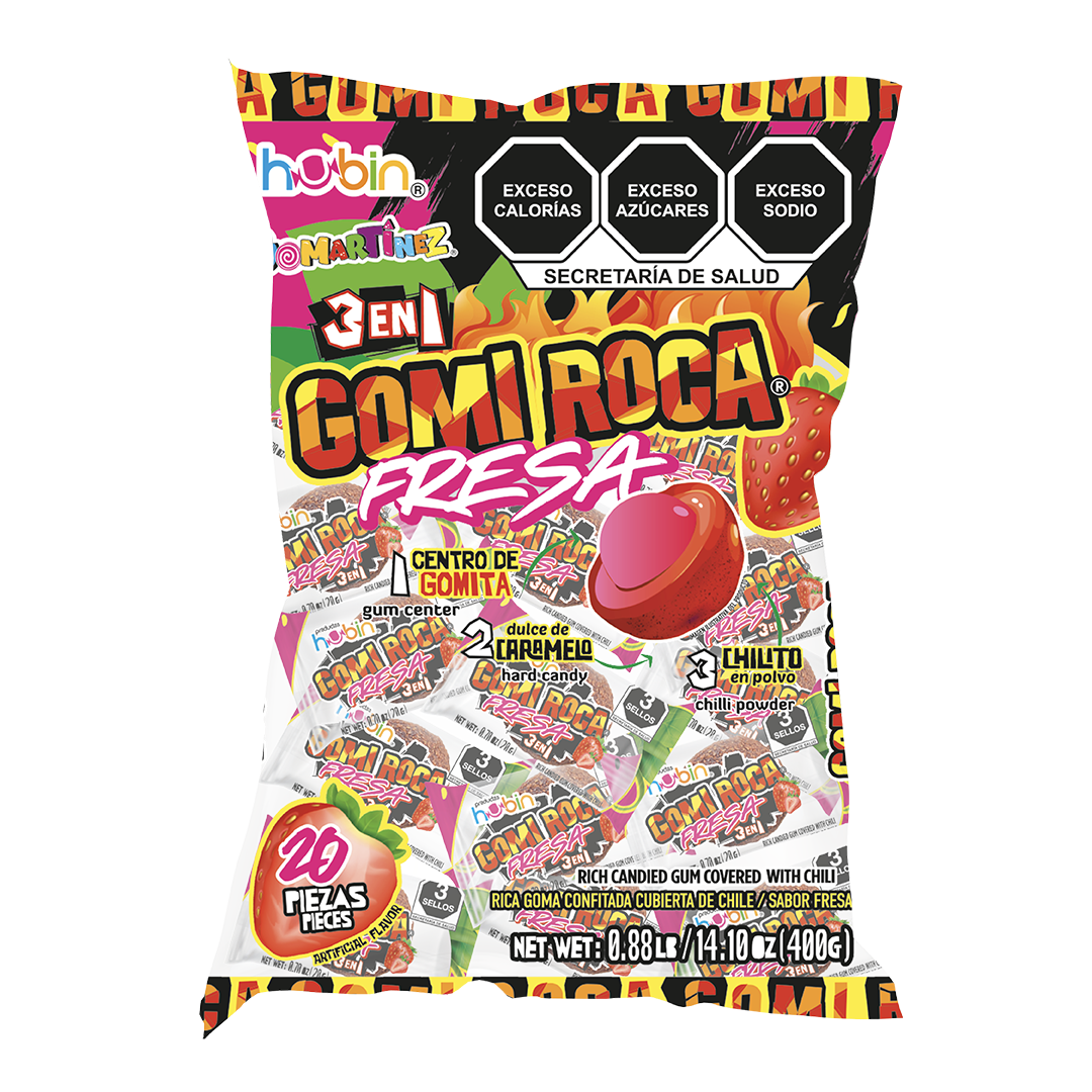 Hubin Gomi Roca Fresa 20 Piezas
