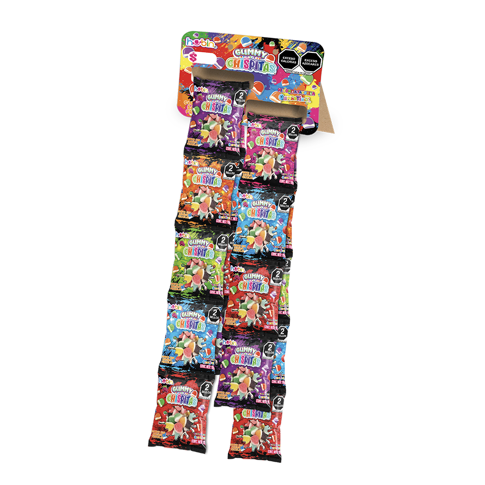 Hubin Gummy Chispitas 20 Piezas