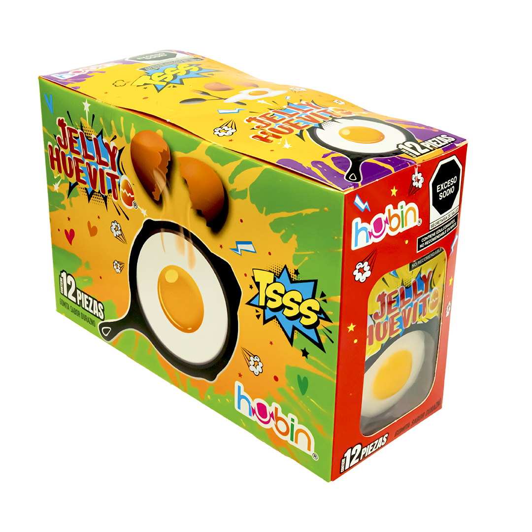 HUBIN JELLY HUEVITO 1/12pzs (Caja:8dsp)