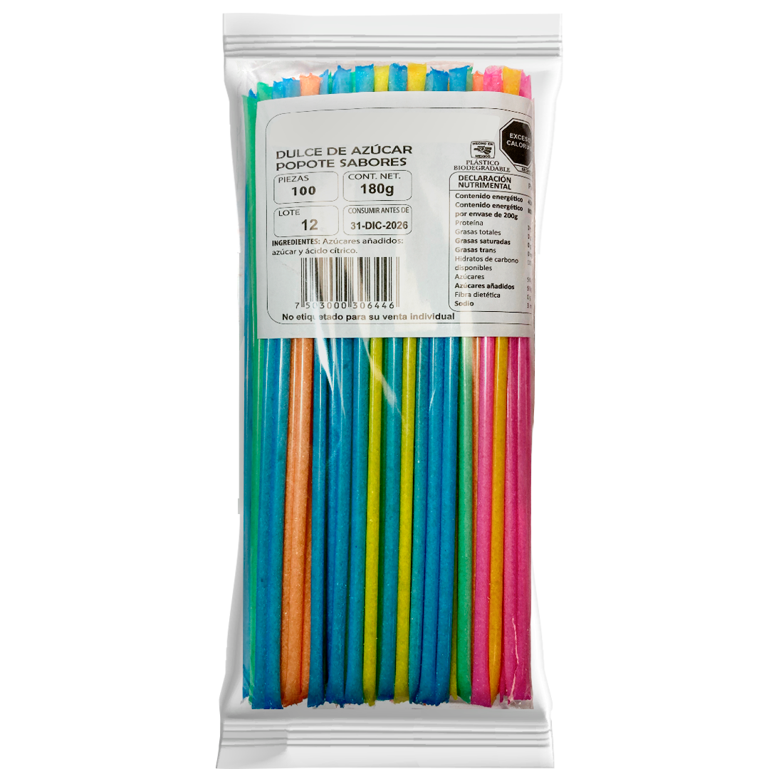 JEFE POPOTE DE SABOR 1/100pzs (Caja:50pqt)