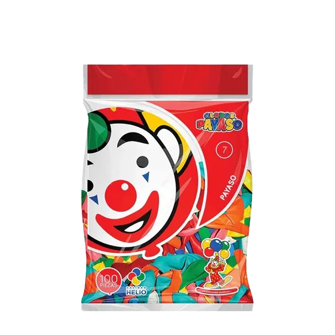 SELECTAS PAYASO #7 SDO 1/100pz (Caja:25dsp)