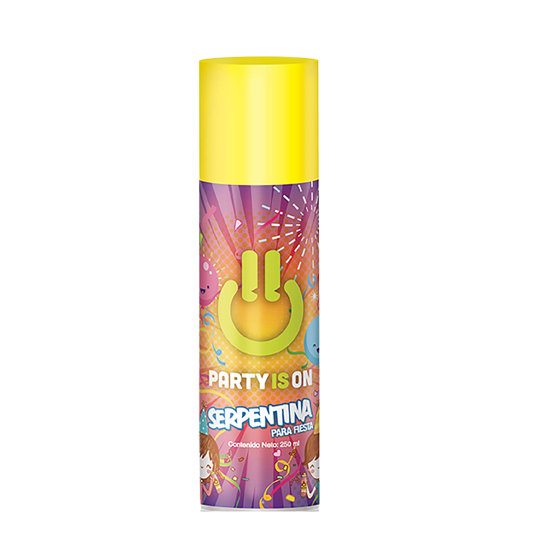 SELECTAS SERPENTINA PARTY 1/250ml (Caja:24dsp)