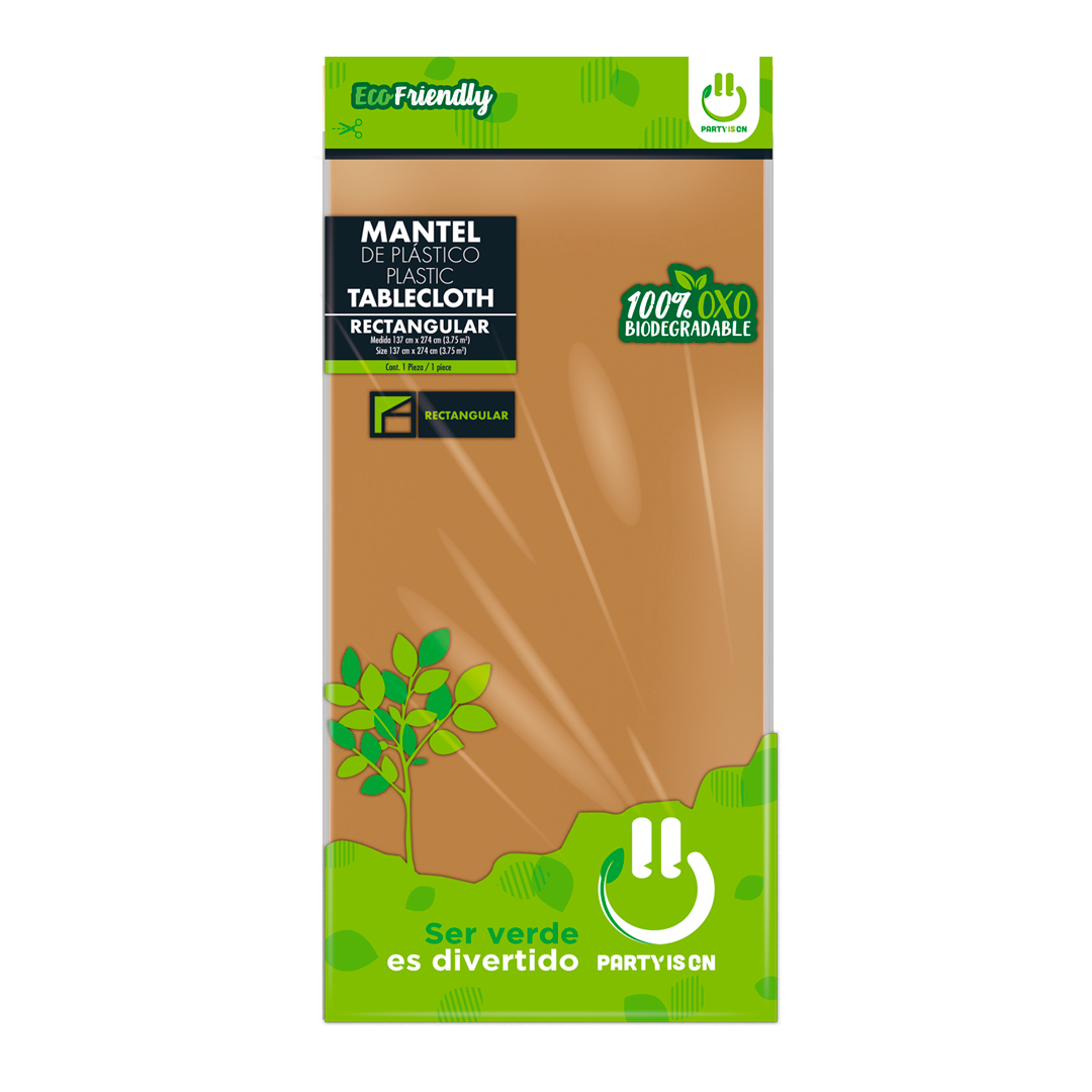 PRTY'S ON MANTEL DRADO RECT 1/12pz (Caja:12pqt)