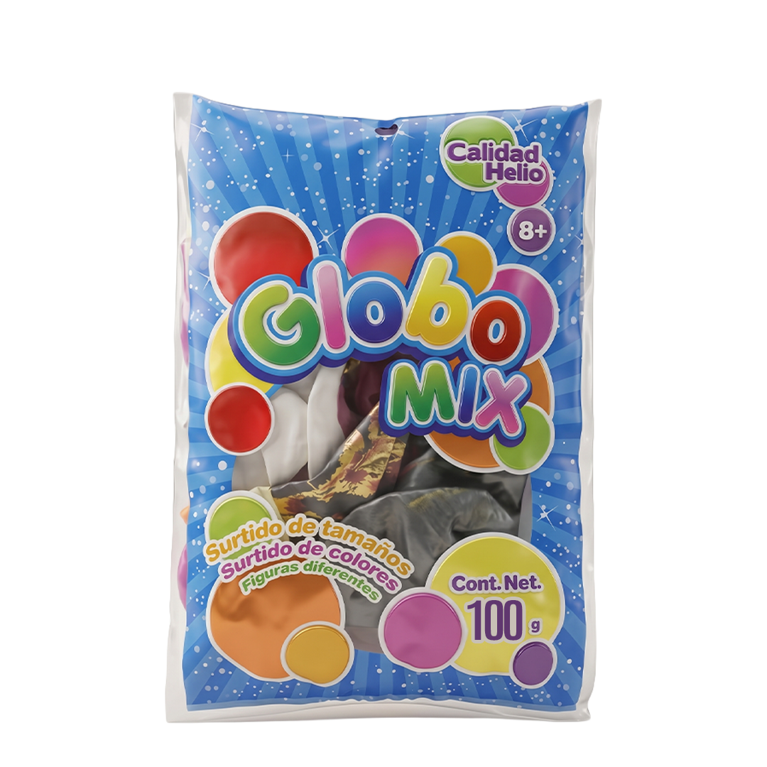 BLOGOS GLOBO MIX SATELITE 1/100gr (Caja:10dsp)