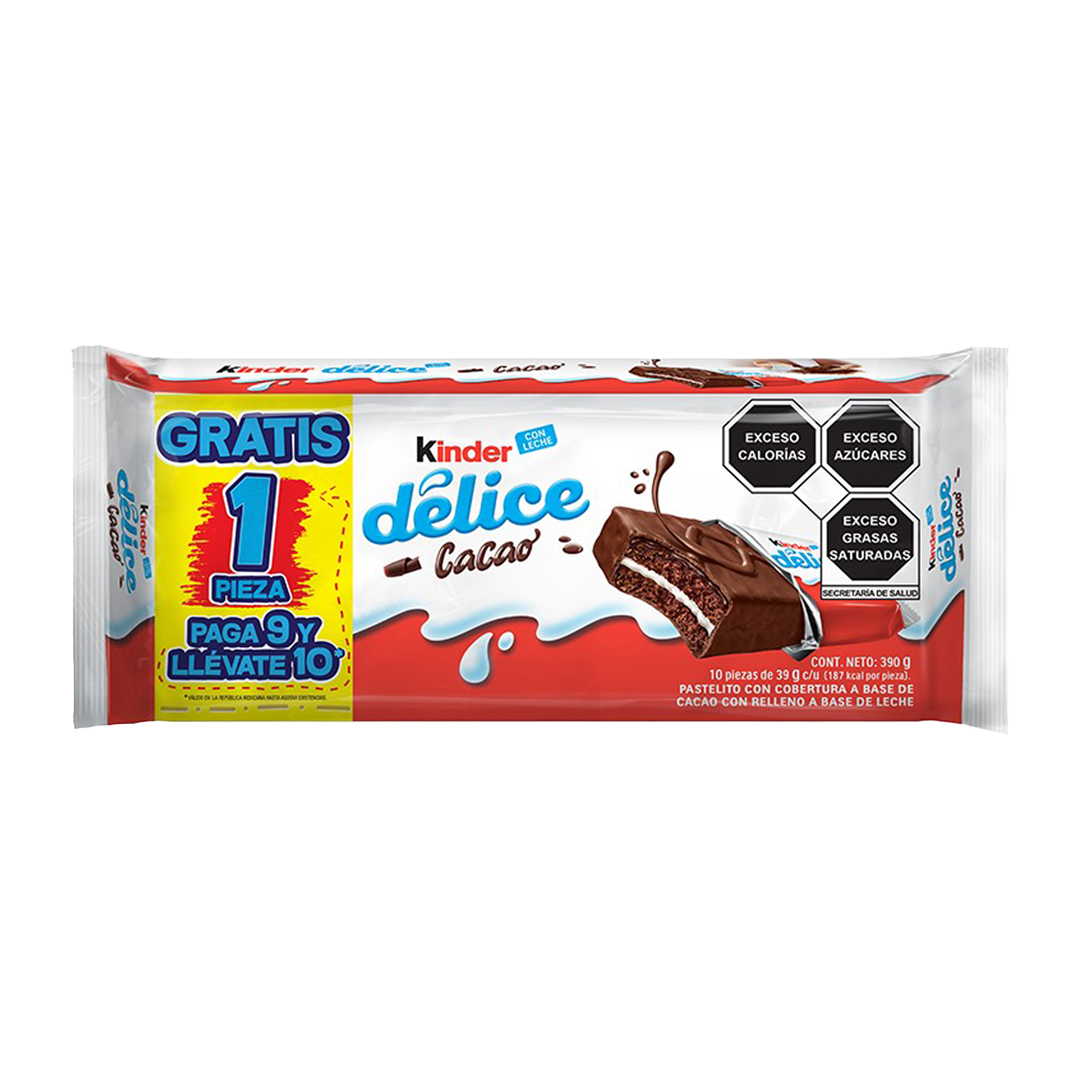FERRERO KINDER DELICE 1/10+1pz (Caja:14dsp)