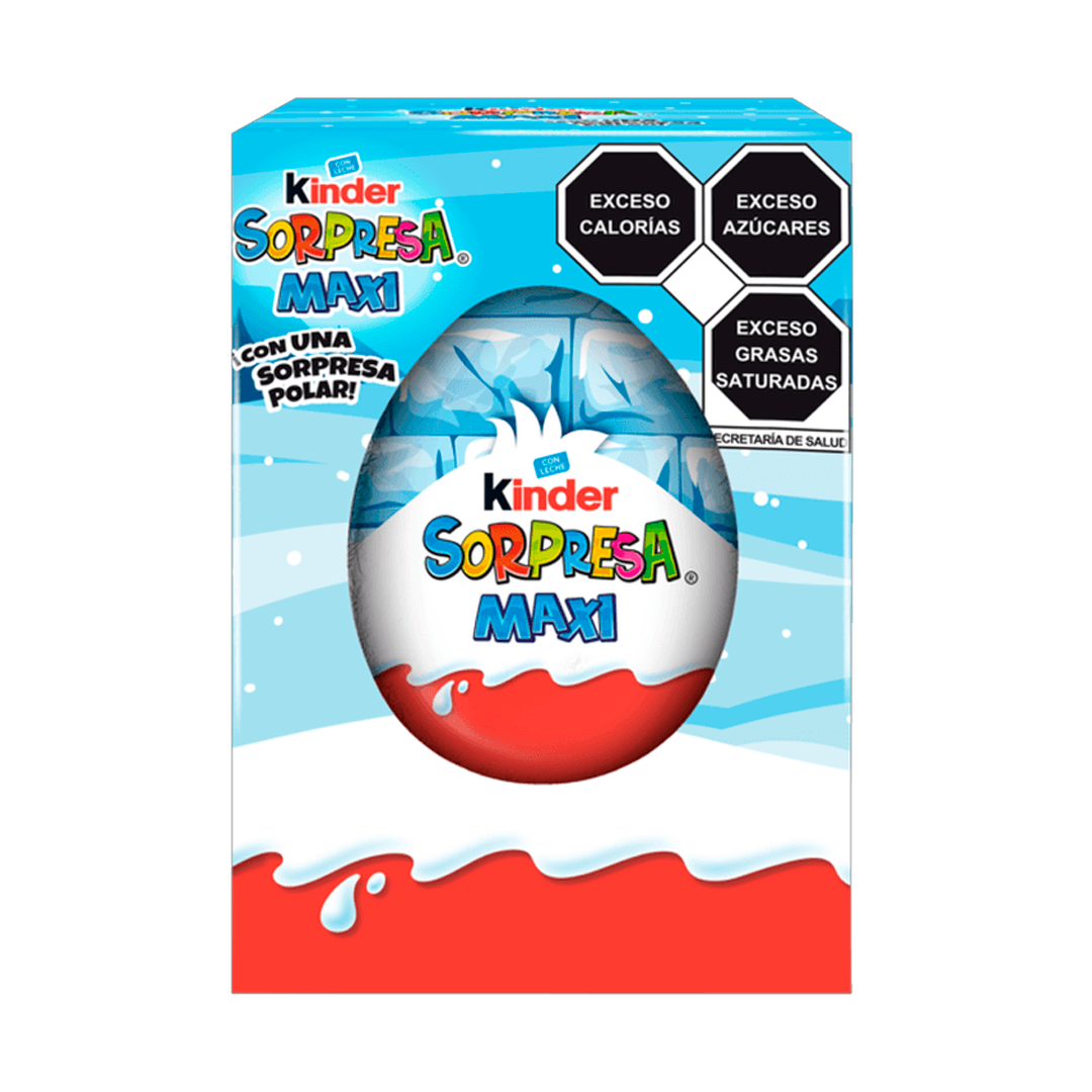 KINDER HUEVO MAXI SORPRESA 1/12